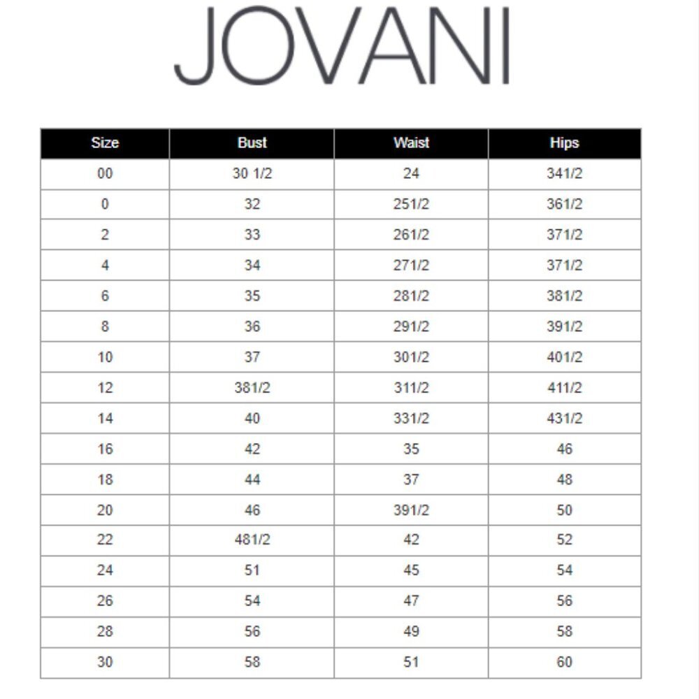 NWT Jovani 66434ASC Prom Dress White Size 8 - Picture 5 of 5